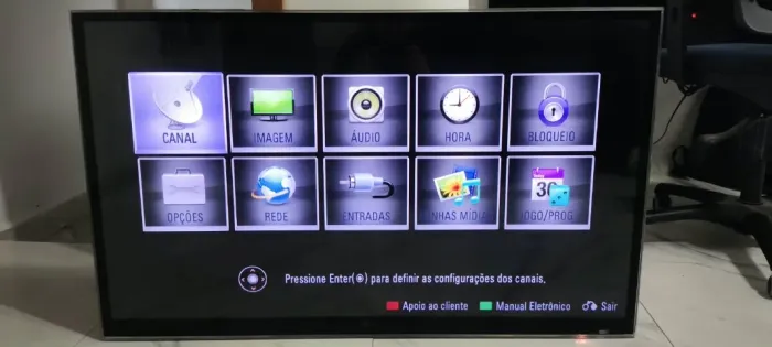 TV LG 47" Full HD LED (Modelo 47LX9500) - Funcionando Perfeitamente
