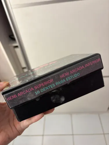 Macro modelo de dente 