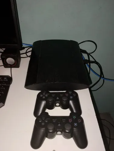 PS3 SUPER SLIM DESBLOQUEADO 500GB