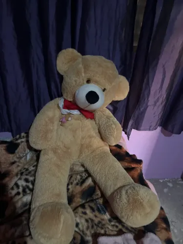 Vendo urso de um metro marrom