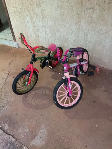 Bicicletas infantil 75,00 cada uma