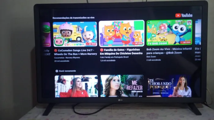 Vende se uma tv LG 32 polegadas smart 700