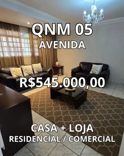QNM 05 (COMERCIAL E RESIDENCIAL) - R$545.000,00