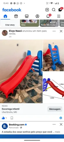 Escorregador infantil 