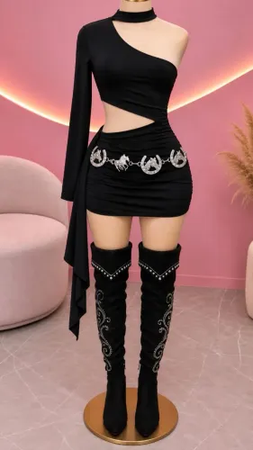 Vestido/cinto