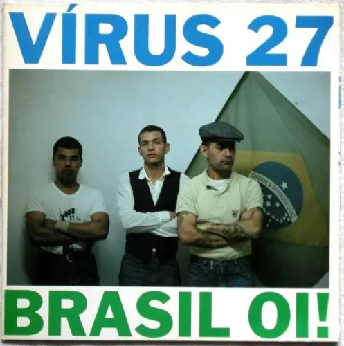 VÍRUS 27 - Brasil Oi! LP Vinil Nacional Devil Discos 1988