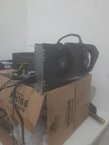 Kit pc completo com placa de video e monitor