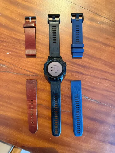 Garmin Fênix 5 Sapphire + 2 Pulseiras