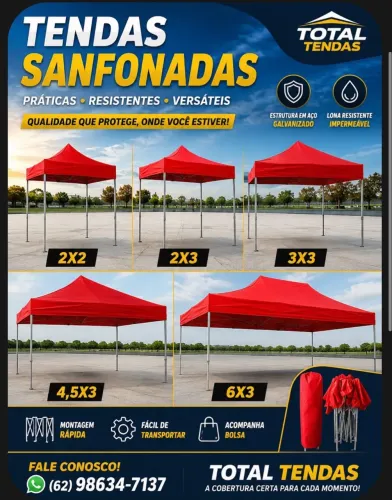 Vendas e reformas de tendas