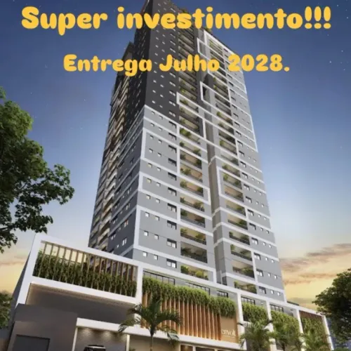 Apartamento Varanda Churrasqueira à carvão, 2 quartos, Lazer, Andar Alto, 1vg