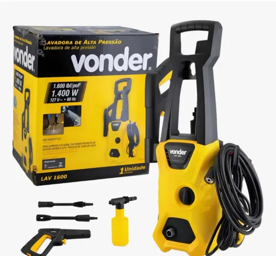 Lavadora alta pressão VONDER (na caixa)