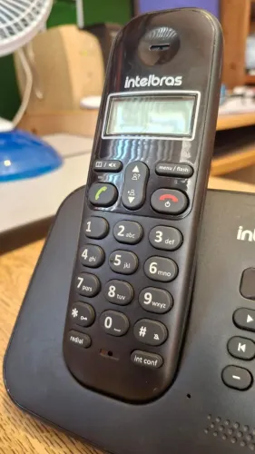 TELEFONE SEM FIO INTELBRAS COM SECRETÁRIA ELETRÔNICA