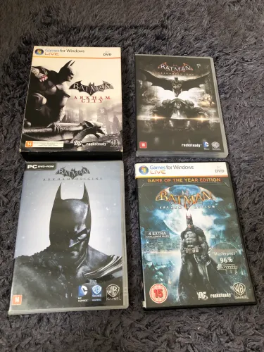 Jogos dvds Batman PC