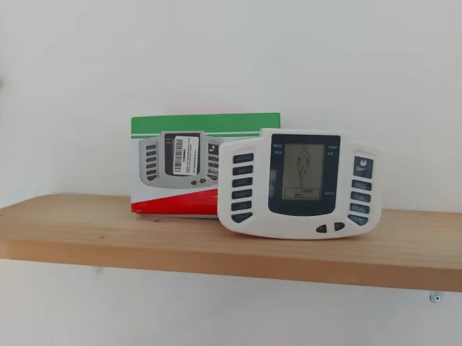Massageador tens Aparelho De Fisioterapia Choque Pulso Elétrico Alivia Dores
