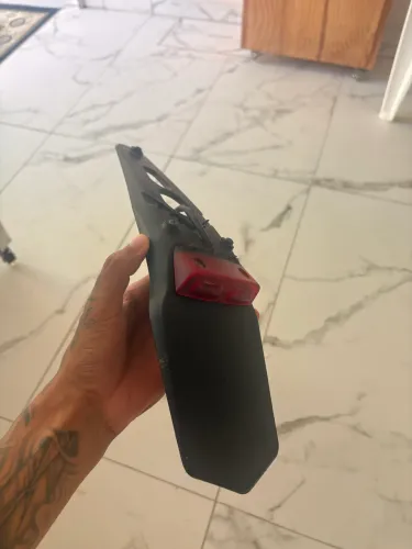 Rabeta led moto de trilha