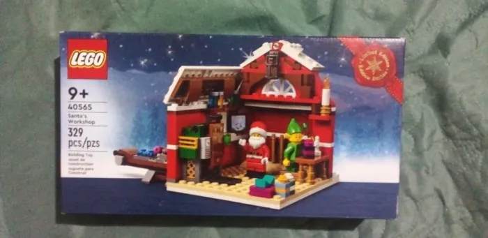 LEGO Oficina do Papai Noel (40565) Edição Limitada Dezembro de 2022 - Novo na caixa