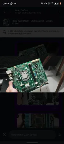 Placa mãe + Processador | Dell | LGA 1151 | OEM | I5 4460S | Defeito