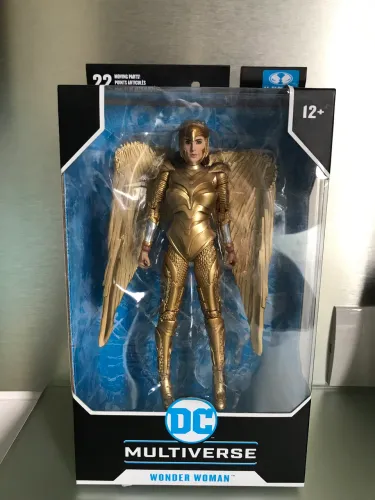 Wonder Woman Mulher Maravilha Golden Armor DC Multiverse Mcfarlane 