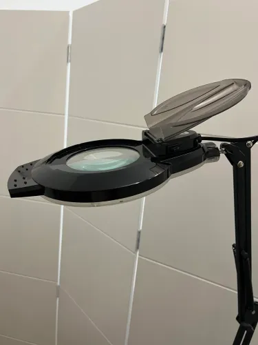 Luminária Lupa Preta