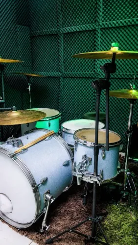 Bateria acústica completa