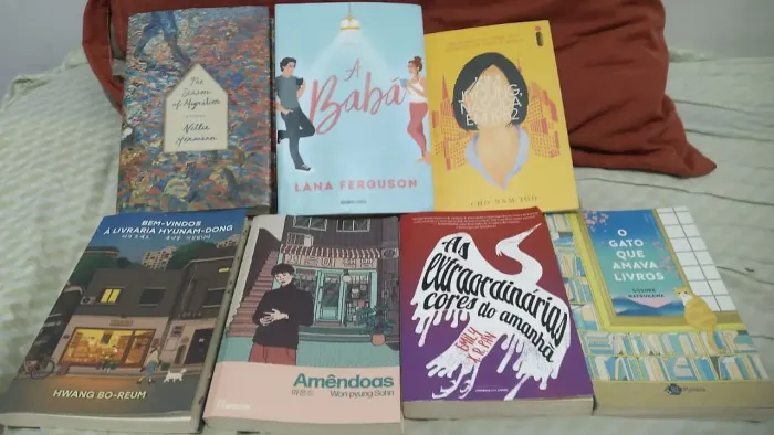7 livros por 70 reais (leia a descrição)