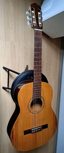 Violão Luthier Orlando Vanini Nylon Clássico Todo Sólido Antigo dec. 70