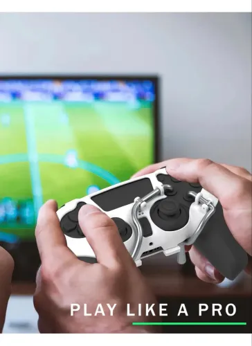 Acessório Exknight Leverback Paddles Para Controlador Ps5 Branco
