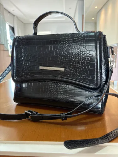 Bolsa Santa Lolla Original em Couro Sintético Texturizado ( Usada 2x) Excelente estado 