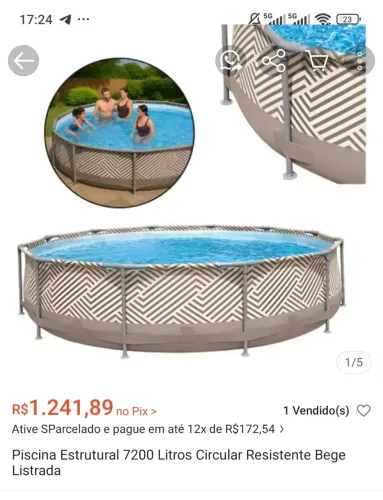 Piscina MOR 7200 litros