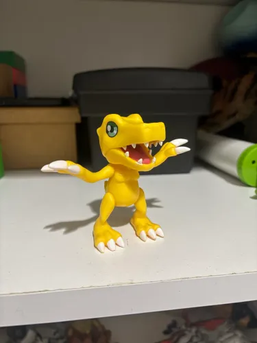 Boneco Agumon digimon figure