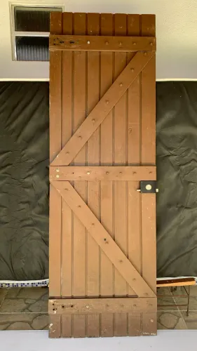 Porta Rústica em madeira