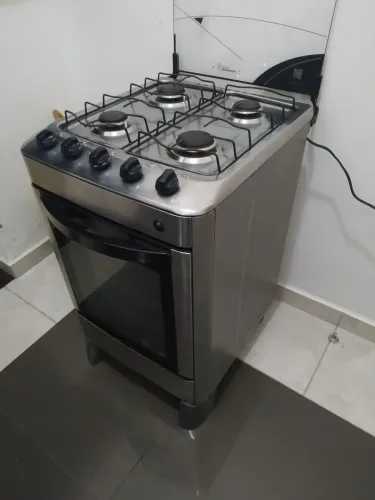 FOGÃO INOX AUTOMÁTICO