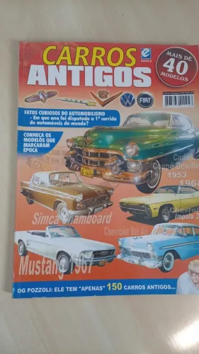 revista carros antigos