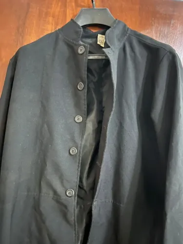 Sobretudo Longo Masculino Preto - Estilo Matrix / Gótico / Anime