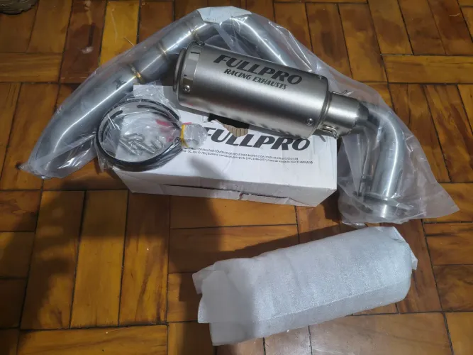 Escapamento Completo Moto MT-07 2016- 2025 Fullpro