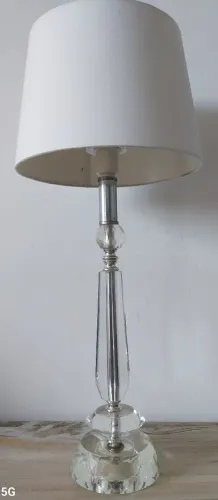 Abajur De Mesa Em Vidro Cristal