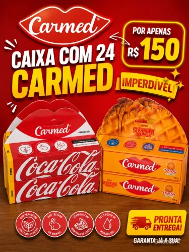 Caixa com 24 Carmed