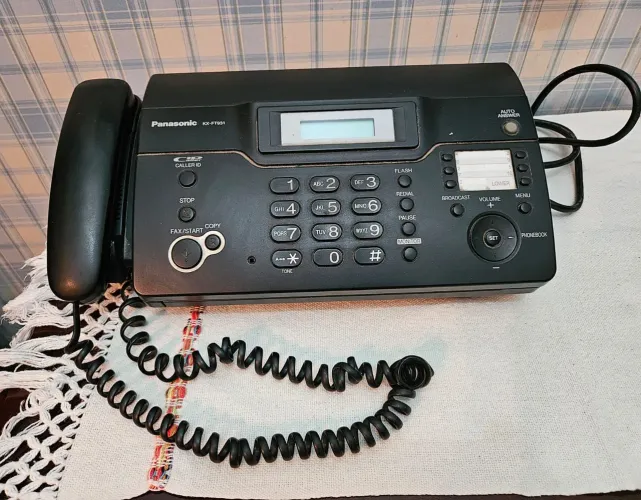 Fax antigo usado