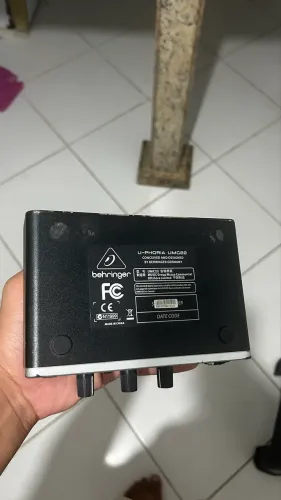 Interface de audio behringer