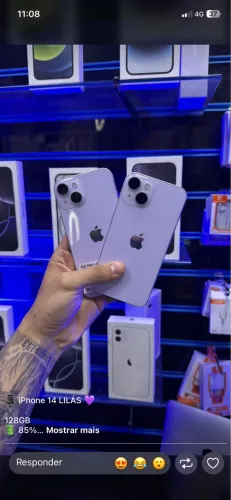 Iphone 14 Lilás