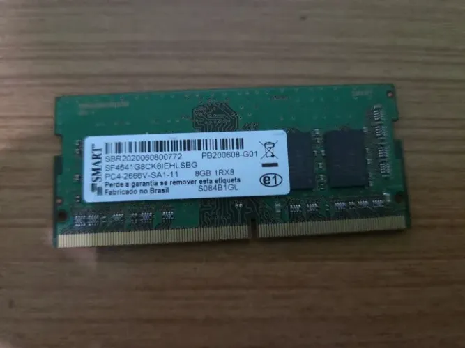 Memória Ram 8 gb DDR4 2666mhz para Notebook