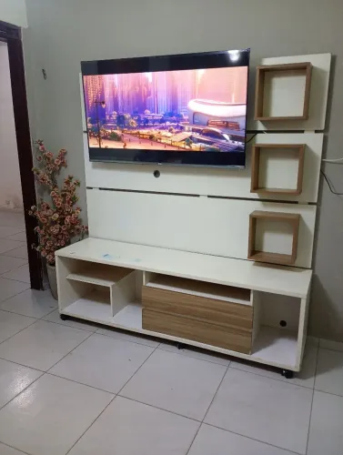 Painel e rack para tv