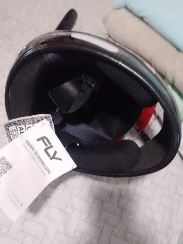 Capacete pra motociclista (número 60)