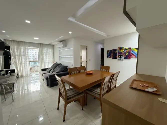 Apartamento Mobiliado 3 Quartos com Suíte e Varanda Gourmet | Reserva do Parque - Cidade J
