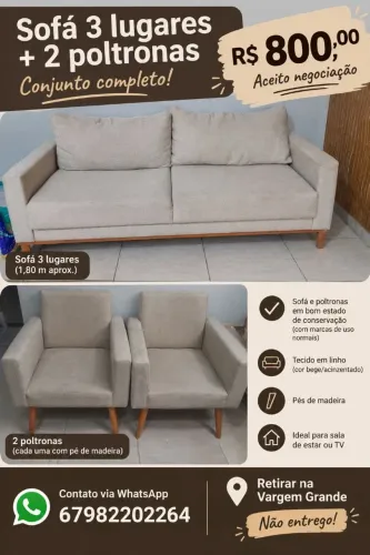 sofa e poltronas