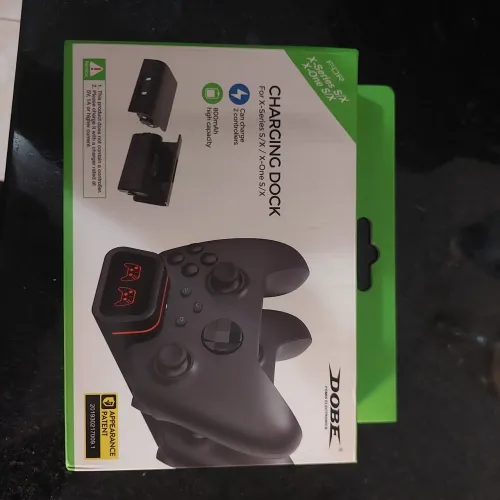 Bateria e carregando controle Xbox s