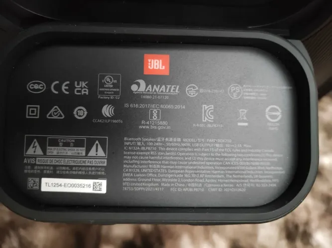 jbl partybox 710 - 800w