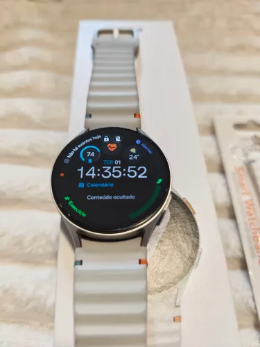 Samsung Galaxy Watch 7 44mm LTE (Completo + 2 Pulseiras Extras)