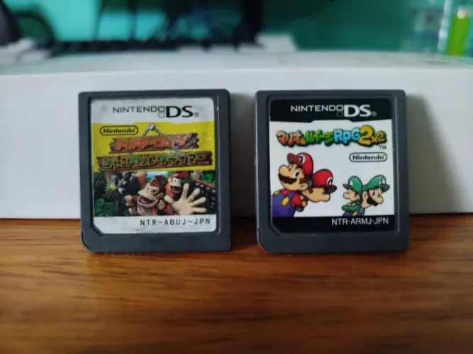 Mario & Luigi: Partners in Time e Donkey Kong: Jungle Climber Originais Japoneses