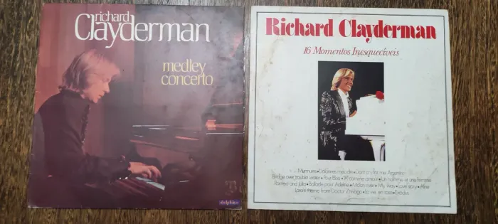 ?Lote Discos Vinil Richard Clayderman LP Original